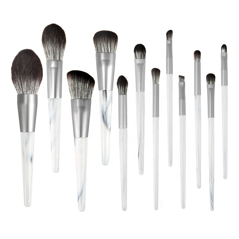 Professional 12pcs /set Makeup Brushes Set Powder Foundation Eyeshadow Eyeliner Lip Brush Tool Face Eye Lip Heavy Makeup Brushes