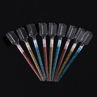 N1328 Double Eyelash Brushes Soft Head Wand Microbrush brushes Makeup Brushes