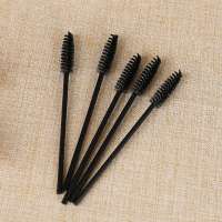 2020 New disposable 50pcs plastic makeup eyebrow eyelash brushes B0518