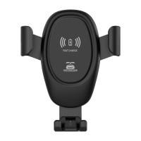 Best-selling wireless fast mobile phone holder bracket 10w wireless charger car bracket fast Qi wireless car charger